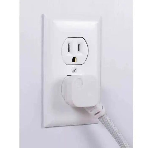 Jasco 41352 GE 6-Outlet 3\' Surge Protector with Braided Cord, White