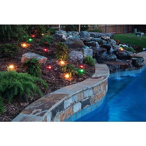 Jasco 66871 Pro Series Wi-Fi LED Mini Landscape Lights, 6-Pucks