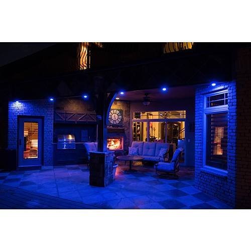 Jasco 66872 Pro Series Wi-Fi LED Large Landscape Lights, 12-Pucks