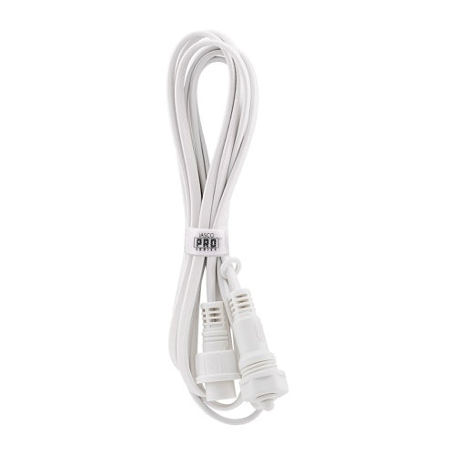 Jasco 84431 Under Eave Light Extension Cord, 2-Piece, 10', White