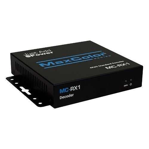 Just Add Power MC-RX1 Series 4:4:4 MaxColor 4K Receiver, 36-Bit Color in and Out