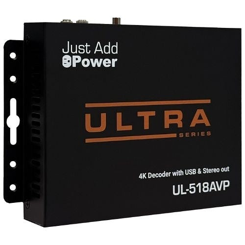 Just Add Power UL-518AVP 3G Ultra Series 3G 4K A/VPro Enhanced Gigabit Receiver, 518AVP (Previous VBS-HDIP-518AVP)