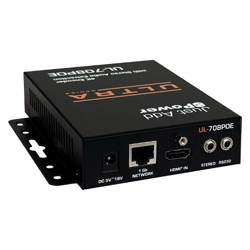 Just Add Power UL-708POE 3G Ultra Series 4K Transmitter with Stereo Out (Previous VBS-HDIP-708POE)