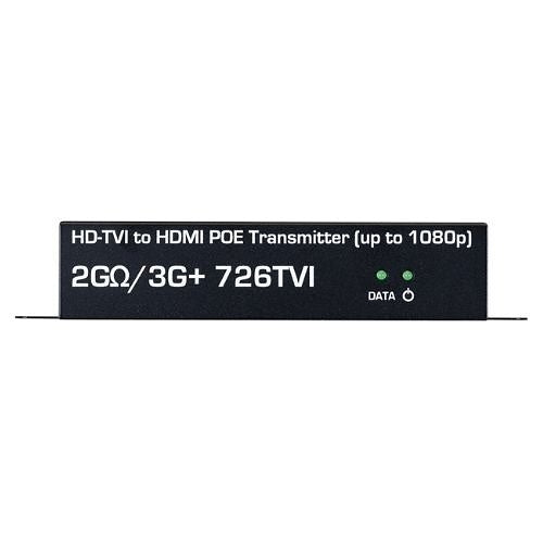 Just Add Power OM-726TVI 2G/3G HD-TVI to HDMI Transmitter, 1080p, 10W PoE (Previous VBS-HDIP-726TVI)