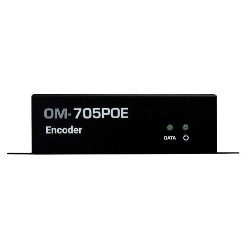 Just Add Power OM-705POE HD over IP Gigabit PoE Transmitter, 1080p, 10W PoE (Previous VBS-HDIP-705POE)