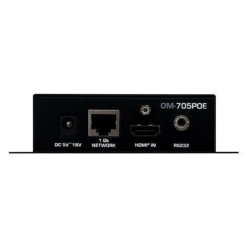 Just Add Power OM-705POE HD over IP Gigabit PoE Transmitter, 1080p, 10W PoE (Previous VBS-HDIP-705POE)