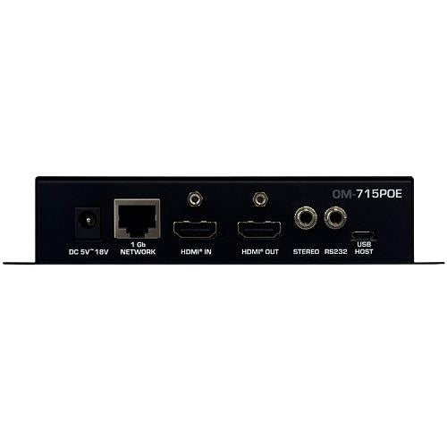 Just Add Power OM-715POE HD over IP Enhanced Gigabit Transmitter, 1080p, 30W PoE (Previous VBS-HDIP-715POE)