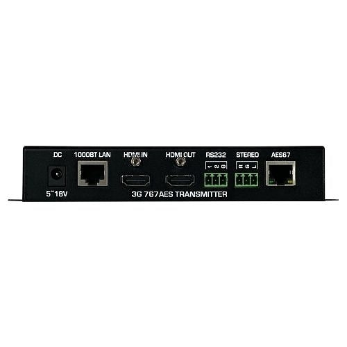 Just Add Power UL-767AES 3G Ultra Series 4K Transmitter with AES67 Audio Compatibility (Previous VBS-HDIP-767AES)