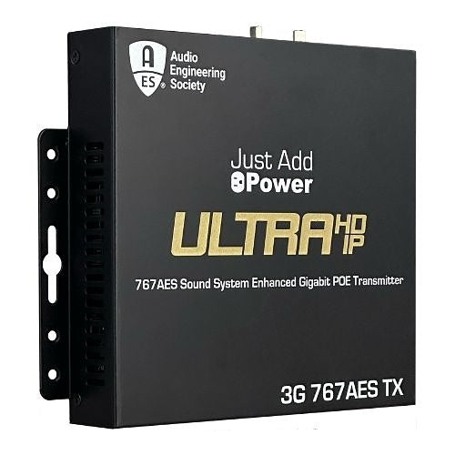 Just Add Power UL-767AES 3G Ultra Series 4K Transmitter with AES67 Audio Compatibility (Previous VBS-HDIP-767AES)