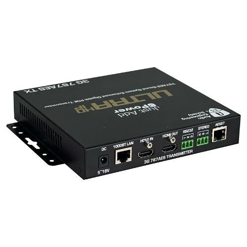 Just Add Power UL-767AES 3G Ultra Series 4K Transmitter with AES67 Audio Compatibility (Previous VBS-HDIP-767AES)