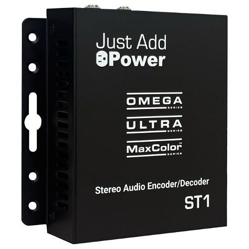 Just Add Power ST1 3G Ultra Series Stereo Gigabit PoE Sound Transceiver, 10W PoE (Previous VBS-HDIP-ST1)