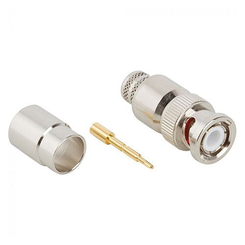 Amphenol RF 112627 BNC Straight Crimp Plug for RG-8,RG-213, RG-225, 50 Ohm