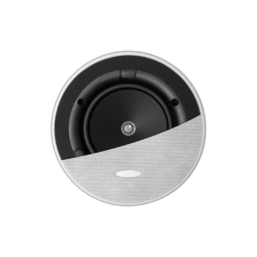 KEF 5.25\\" TwoWay Uni-Q Round Speaker – C Series Ultra Thin Bezel Design – Each