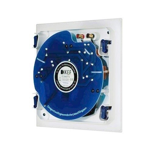 KEF 6.5\\" TwoWay Uni-Q Square Speaker – T Series Reduced 1.4\\" Depth Ultra Thin Bezel Design – Each