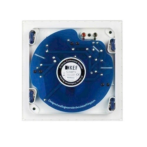 KEF 6.5\\" TwoWay Uni-Q Square Speaker – T Series Reduced 1.4\\" Depth Ultra Thin Bezel Design – Each