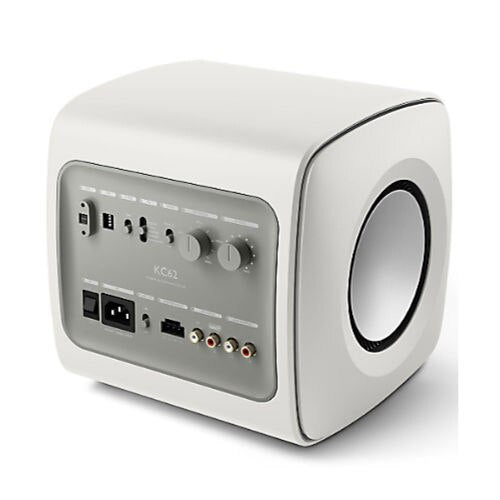 KEF Uni-Core Dual 6.5\\" Drivers 1000w RMS Subwoofer w/ Music Integrity Engine® Mineral White – Each