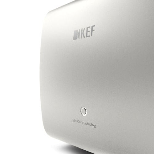 KEF Uni-Core Dual 6.5\\" Drivers 1000w RMS Subwoofer w/ Music Integrity Engine® Mineral White – Each