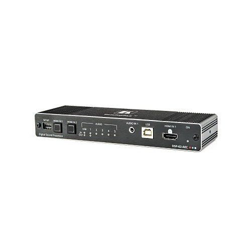 Kramer DSP-62-AEC 6x2 PoE Audio Matrix with DSP and AEC, HDMI, Ethernet, RJ45