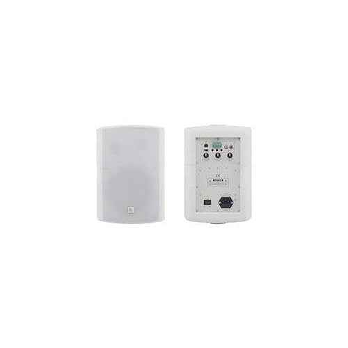 Kramer TAVOR-6-O(PAIR)/WHITE On-Wall 2-Way Powered Speakers, 6.5", White