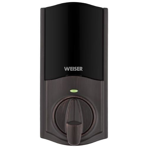 Weiser 9GED18005-002 Home Connect 620 Keypad Electronic Deadbolt with Z-Wave 700 Long Range, Venetian Bronze