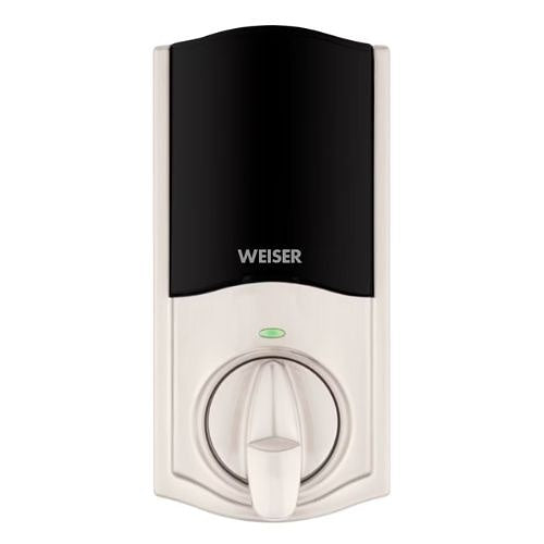 Weiser HC620 TRL Home Connect 620 Traditional Electronic Lock with Z-Wave 700, Satin Nickel (Replaces 9GED18000-016)