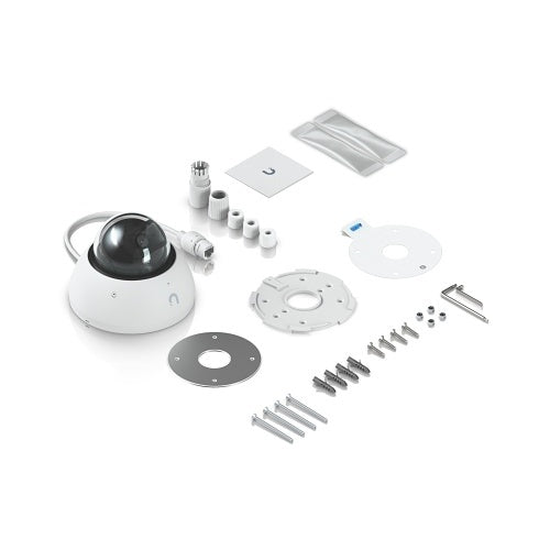 Ubiquiti UVC-AI-DOME-W 8MP All-Weather Vandal-Proof 4K PoE Dome Camera, White