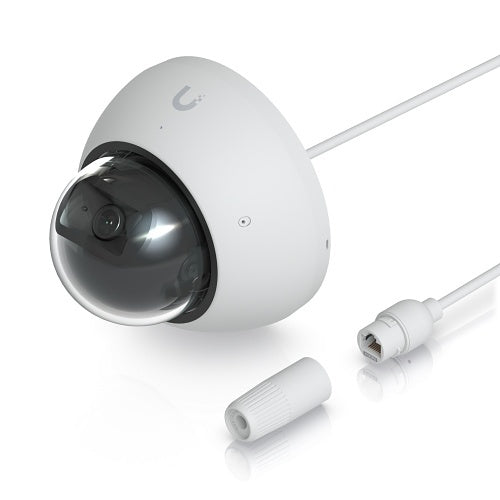 Ubiquiti UVC-AI-DOME-W 8MP All-Weather Vandal-Proof 4K PoE Dome Camera, White
