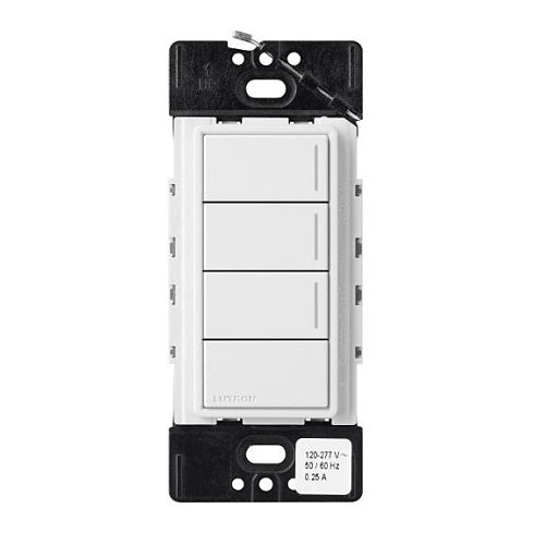 Lutron RRST-W3RL-SW RadioRA 3 Sunnata Keypad Switch