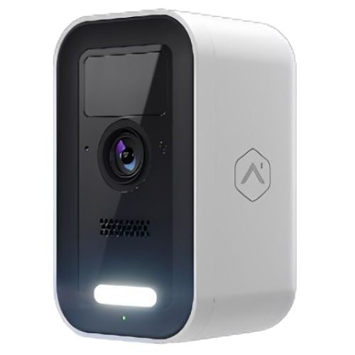 Alarm.com ADC-V731B 4MP Battery-Powered Spotlight Camera and Solar Panel Accessory