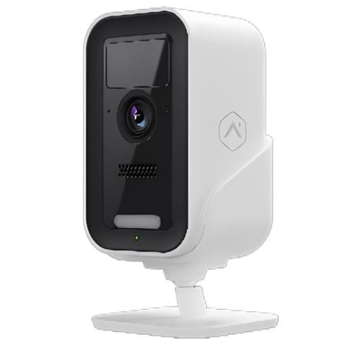 Alarm.com ADC-V731B 4MP Battery-Powered Spotlight Camera and Solar Panel Accessory