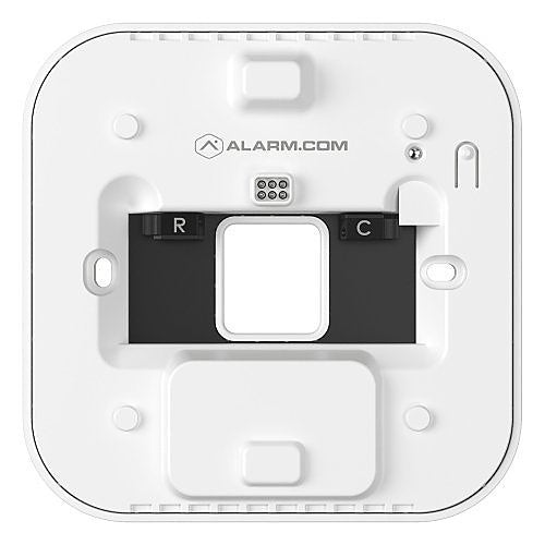 Alarm.com ADC-T40K-HD-W Smart Thermostat HD with Color Touchscreen Display, Z-Wave SmartStart and S2 Compatible, White