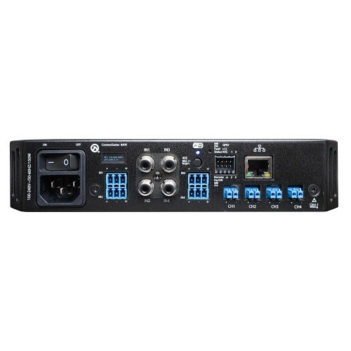 LEA Professional CONNECT 124 4-Channel Smart Amplifier, 120W per Channel, 1/2 Rack