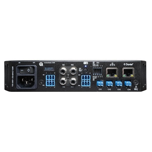 LEA Professional CONNECT 34D Connect Series Half-Rack Smart Amp, 4-Channel, 30W per Channel