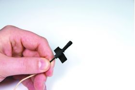 Pro lavaliere black mini XLR (TA4F) connector