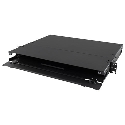 Lynn Electronics FRMP-1U-V2 1U Rack Mount Fiber Patch Panel Enclosure (Unloaded)