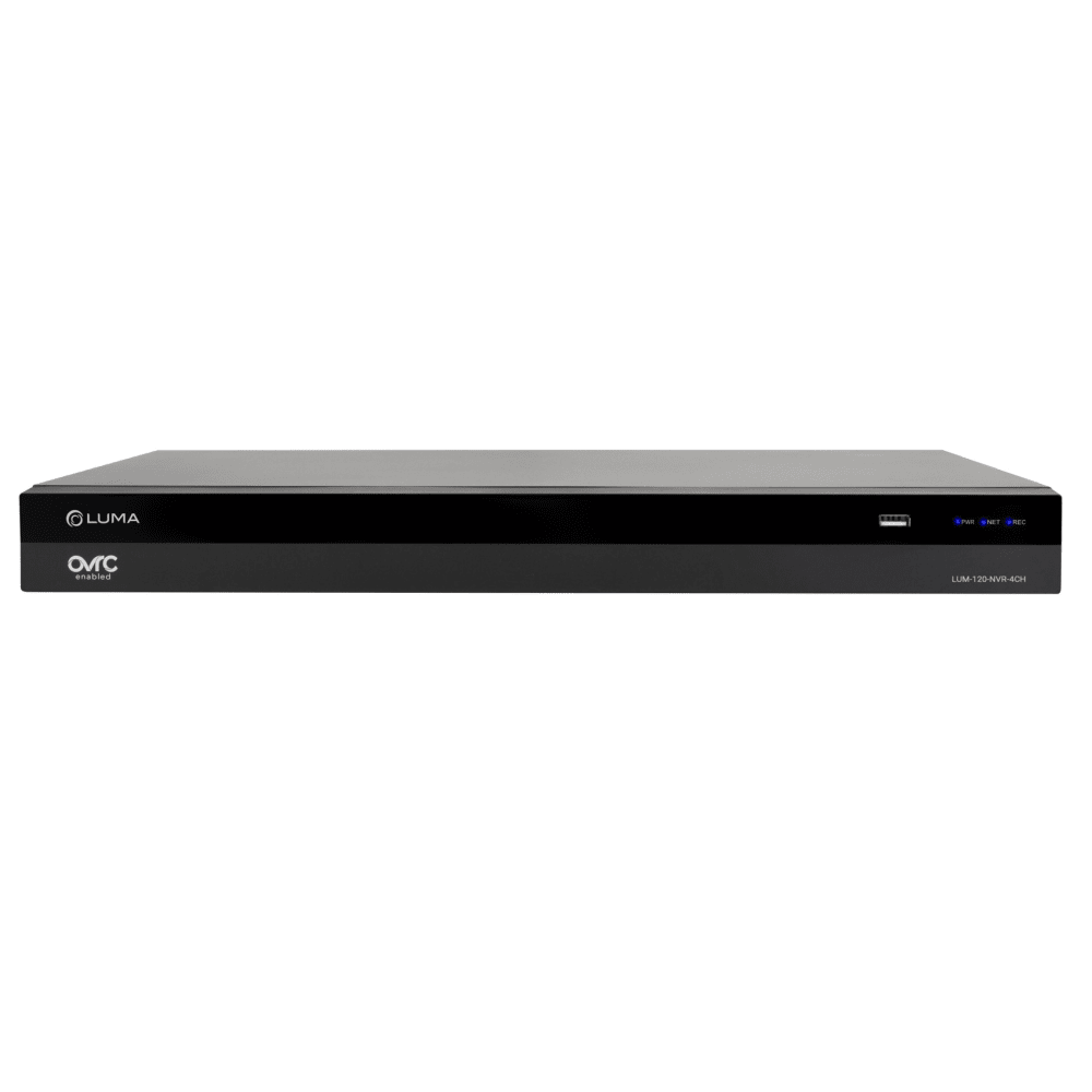 Luma Surveillance™ 120 Series NVR - 4 Channels | 4TB