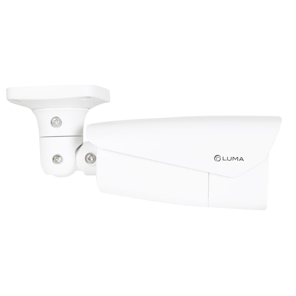 Luma Surveillance™ 420 Series 4MP Bullet IP Outdoor Motorized Camera (White)