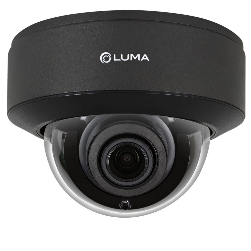 Luma Surveillance™ 420 Series 4MP Dome IP Outdoor Motorized Camera (Black)