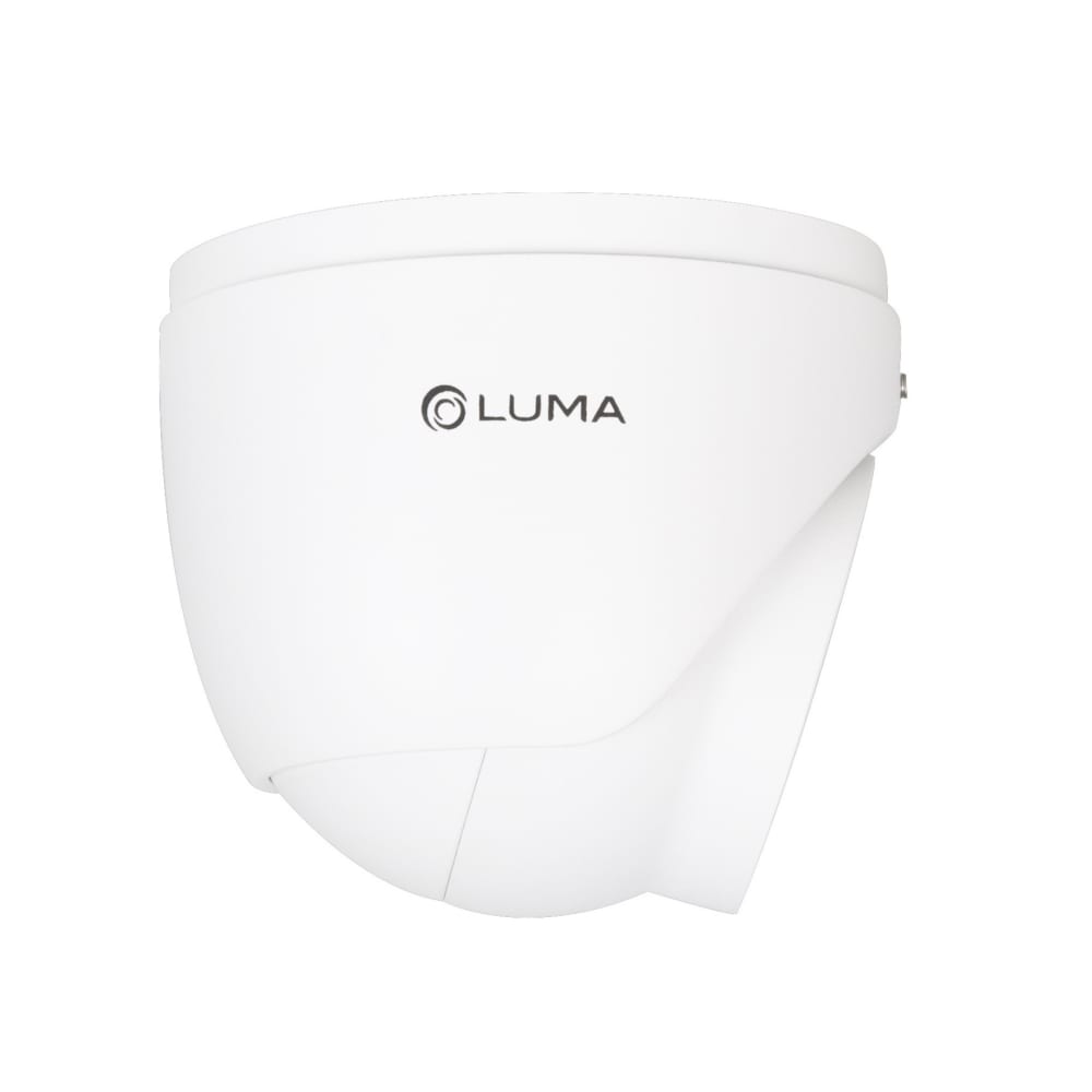 Luma Surveillance™ 420 Series 4MP Turret IP Outdoor Motorized Camera (White)