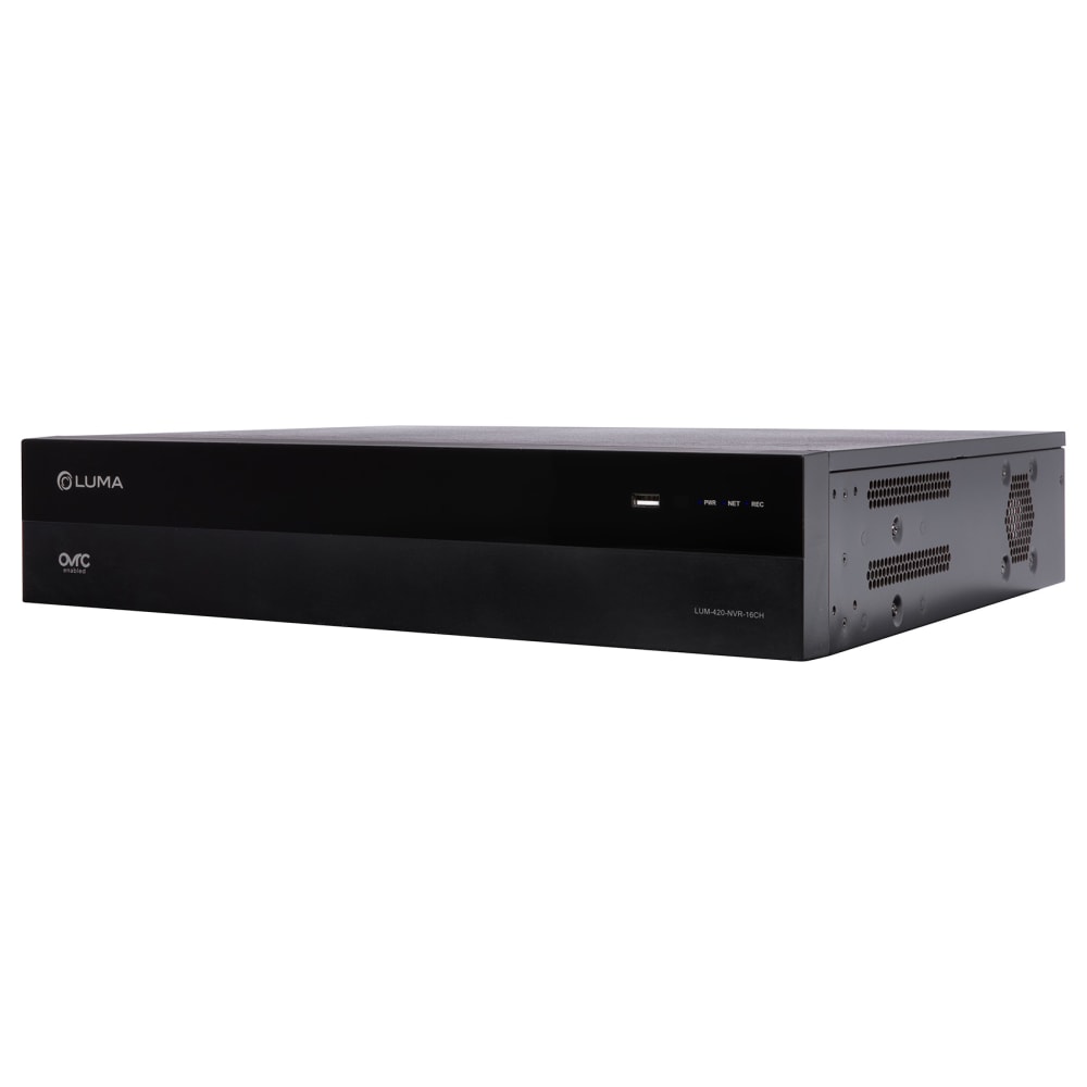 Luma Surveillance™ 420 Series NVR - 16 Channels | No Hard Drive