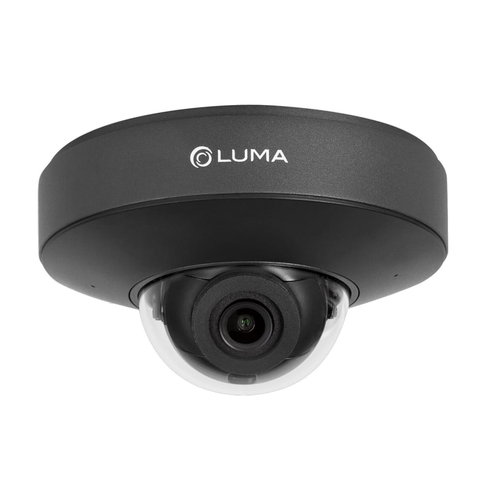 Luma Surveillance™ 520 Series 5MP Compact Dome IP Outdoor Camera (Black)