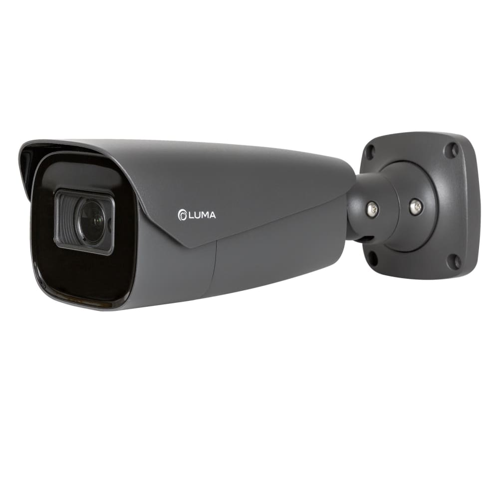 Luma Surveillance™ 820 Series 8MP Bullet IP Outdoor Motorized Camera (Black)