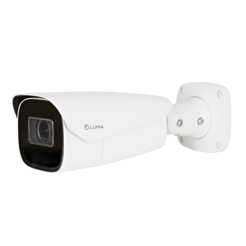 Luma Surveillance™ 820 Series 8MP Bullet IP Outdoor Motorized Camera (White)