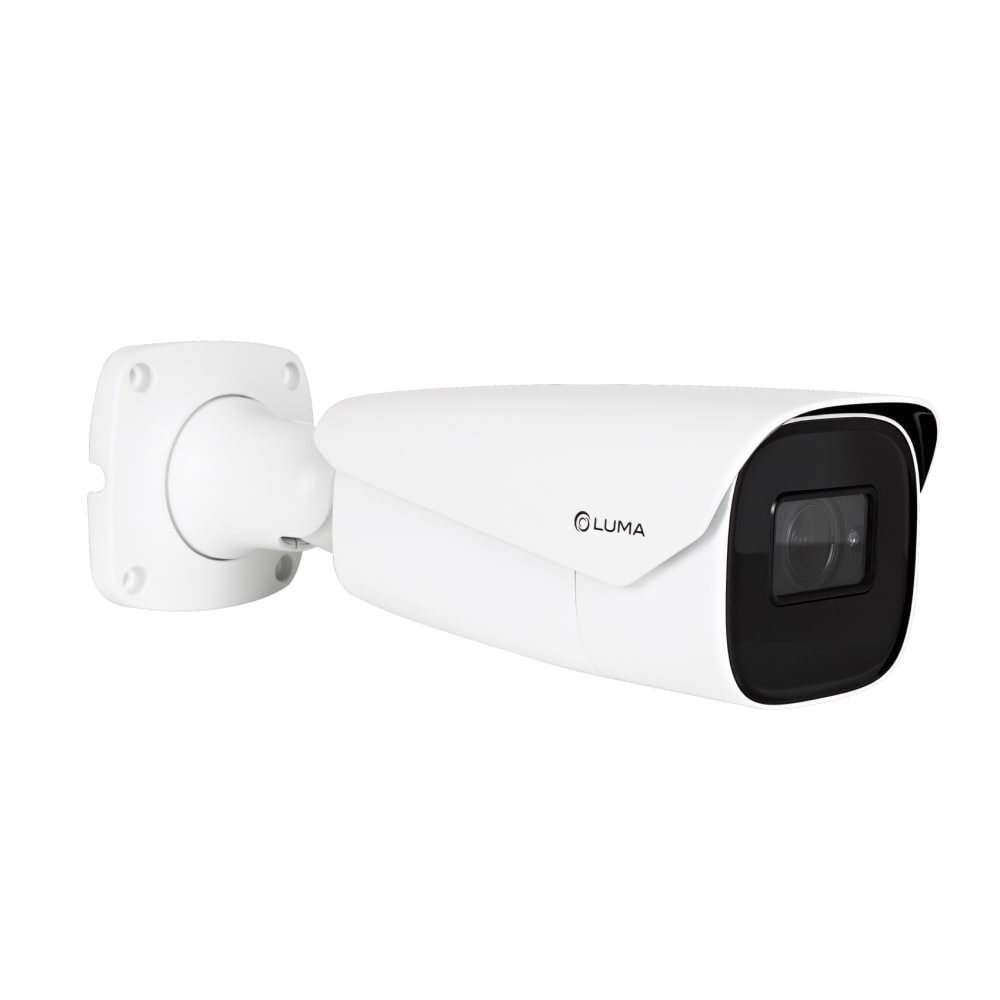 Luma Surveillance™ 820 Series 8MP Bullet IP Outdoor Motorized Camera (White)