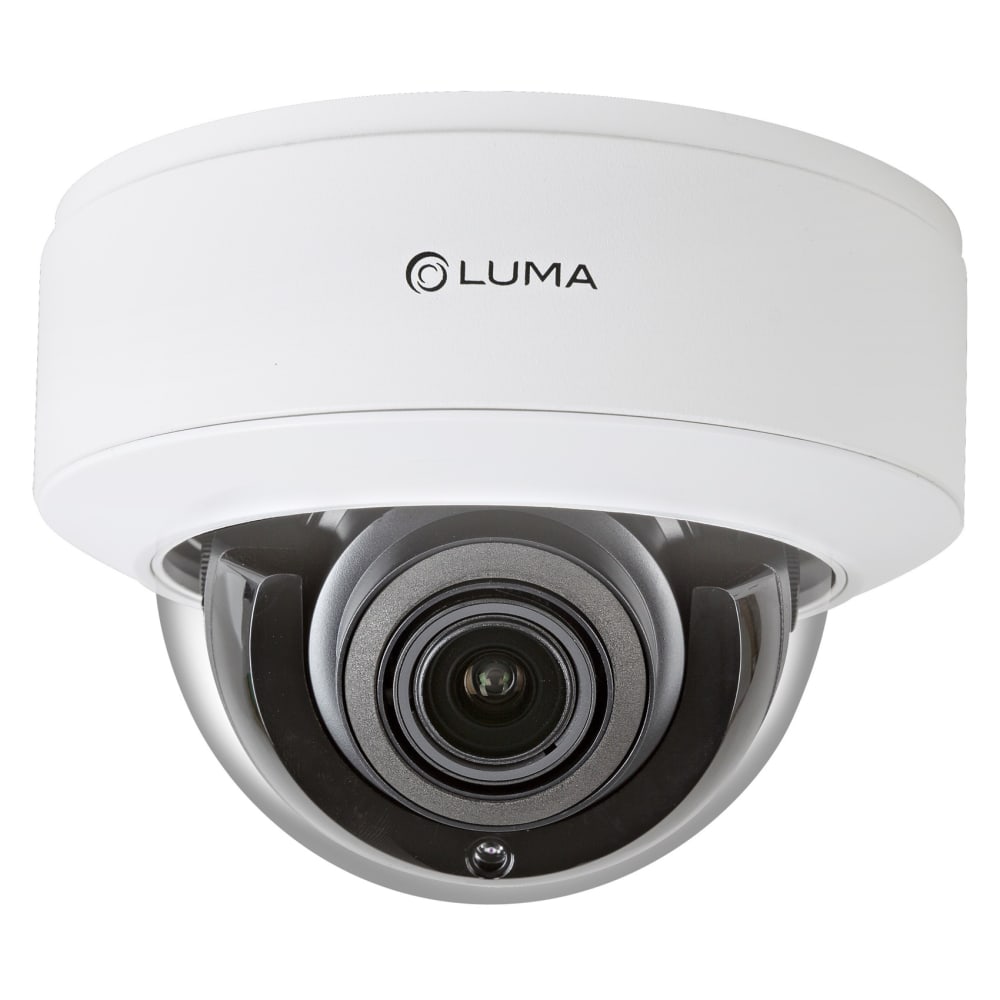 Luma Surveillance™ 820 Series 8MP Dome IP Outdoor Motorized Camera (White)
