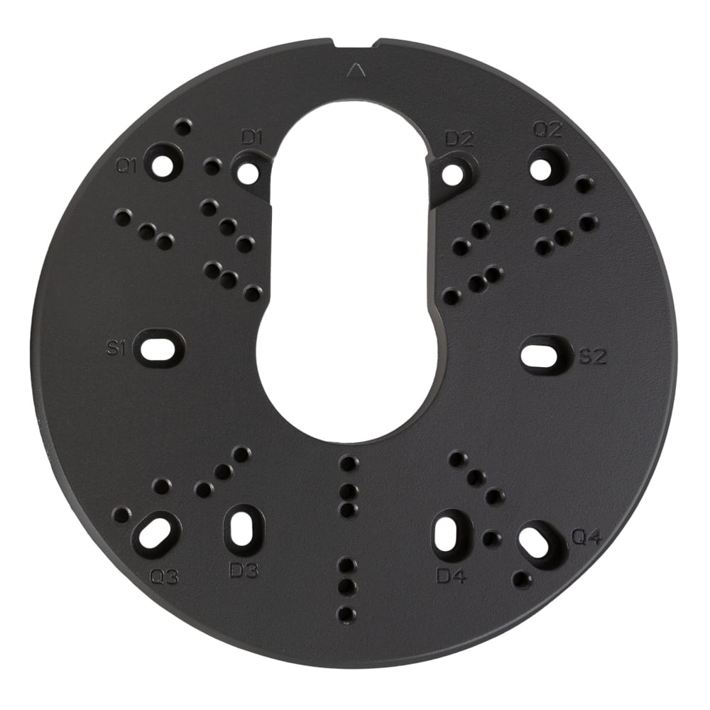 Luma Surveillance™ X20 Gang Plate for Electric Gang Box (5 Pack | Black)