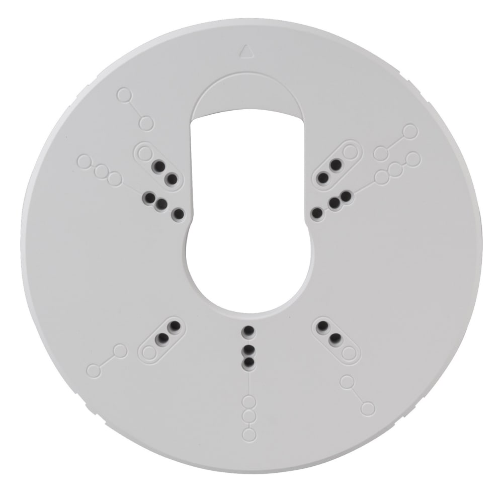 Luma Surveillance™ X20 Gang Plate for Electric Gang Box (Single Pack | White)