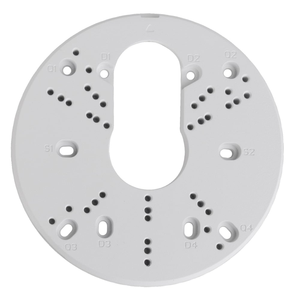 Luma Surveillance™ X20 Gang Plate for Electric Gang Box (Single Pack | White)