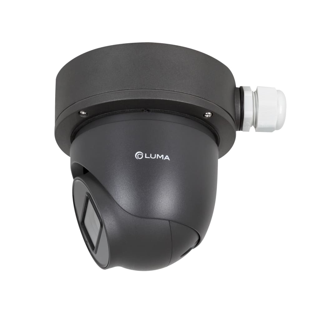 Luma X20 Varifocal Bullet & Turret Extension Junction Box (Black)