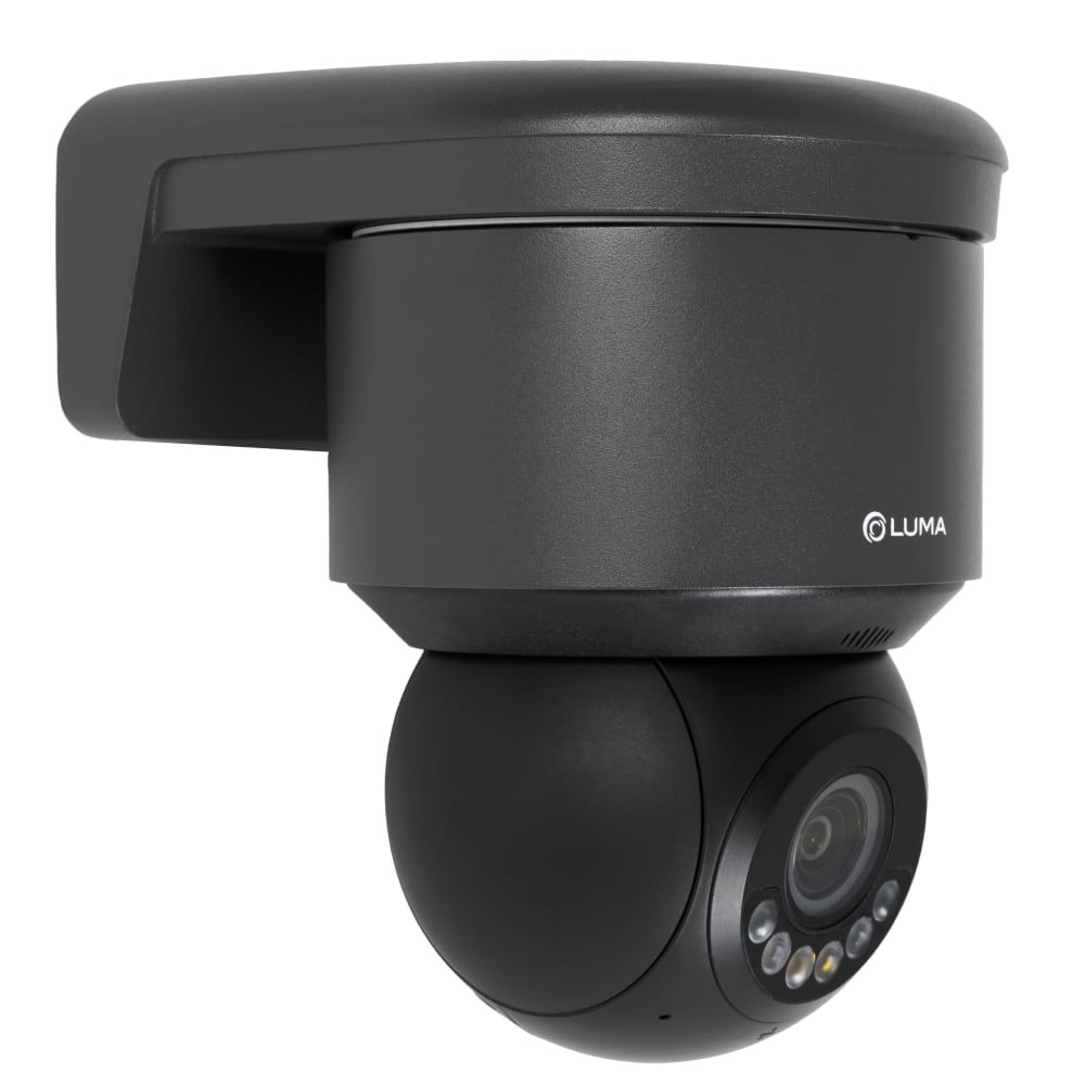 Luma X20 Wp 3in Mini Ptz Standalone Wall Mount Bracket - Black
